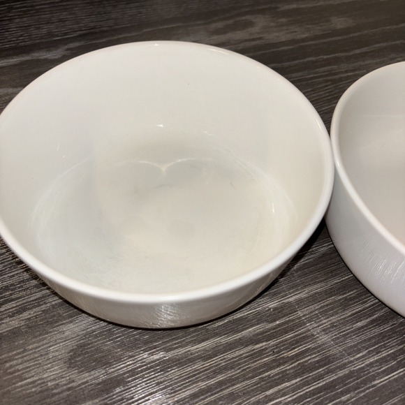 Set Of 2 MIKASA SAMANTHA 6"‎ Bone China Elegant White SOUP CEREAL BOWLS - Picture 3 of 7